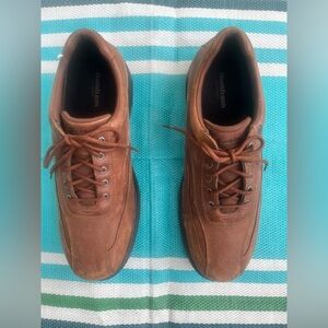 ✨🎉HP Dunham Waterproof Men’s Brown Leather Oxfords Derby Sneakers Size 17 NWOT